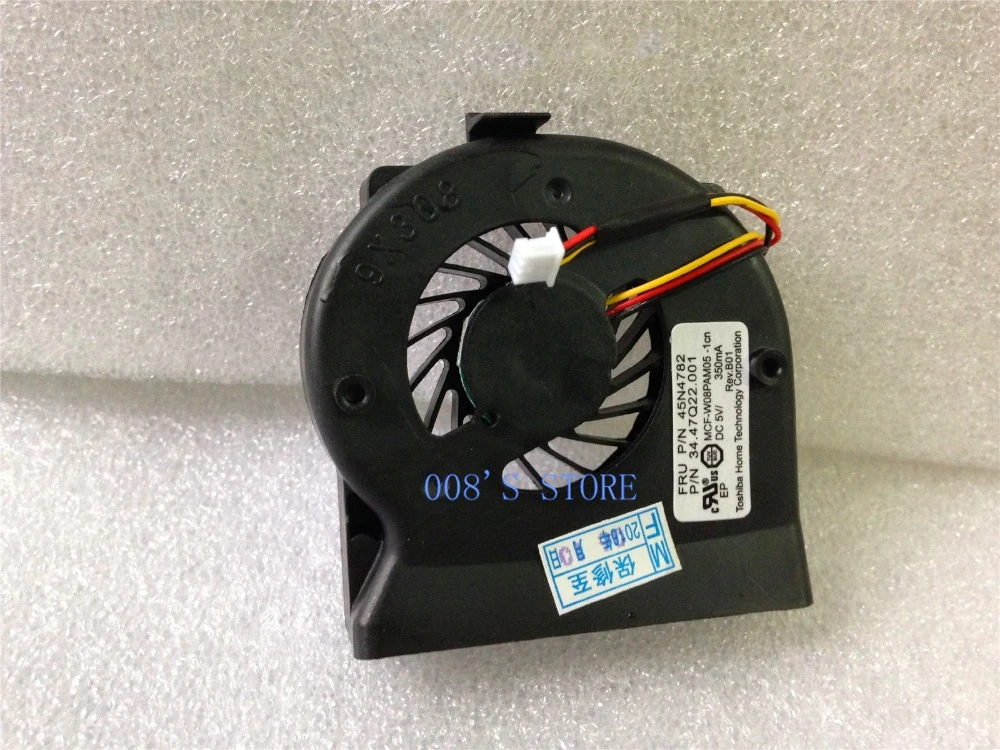 Новый кулер для охлаждения процессора ноутбука Lenovo IBM ThinkPad X200 X201 X201i FRU P/N 45N4782