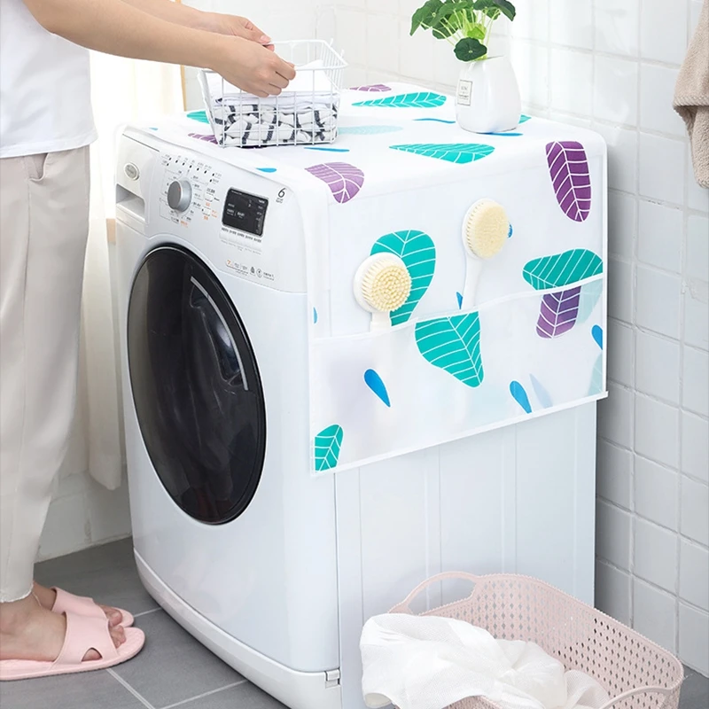 Multifunction Dust Proof Cover Refrigerator Pocket Multipurpose Dust Cloth Home Textile Washing Machine Cover Household Storage 
Multifunction Dust Proof Cover Refrigerator Pocket Multipurpose Dust Cloth Home Textile Washing Machine Cover Household Storage