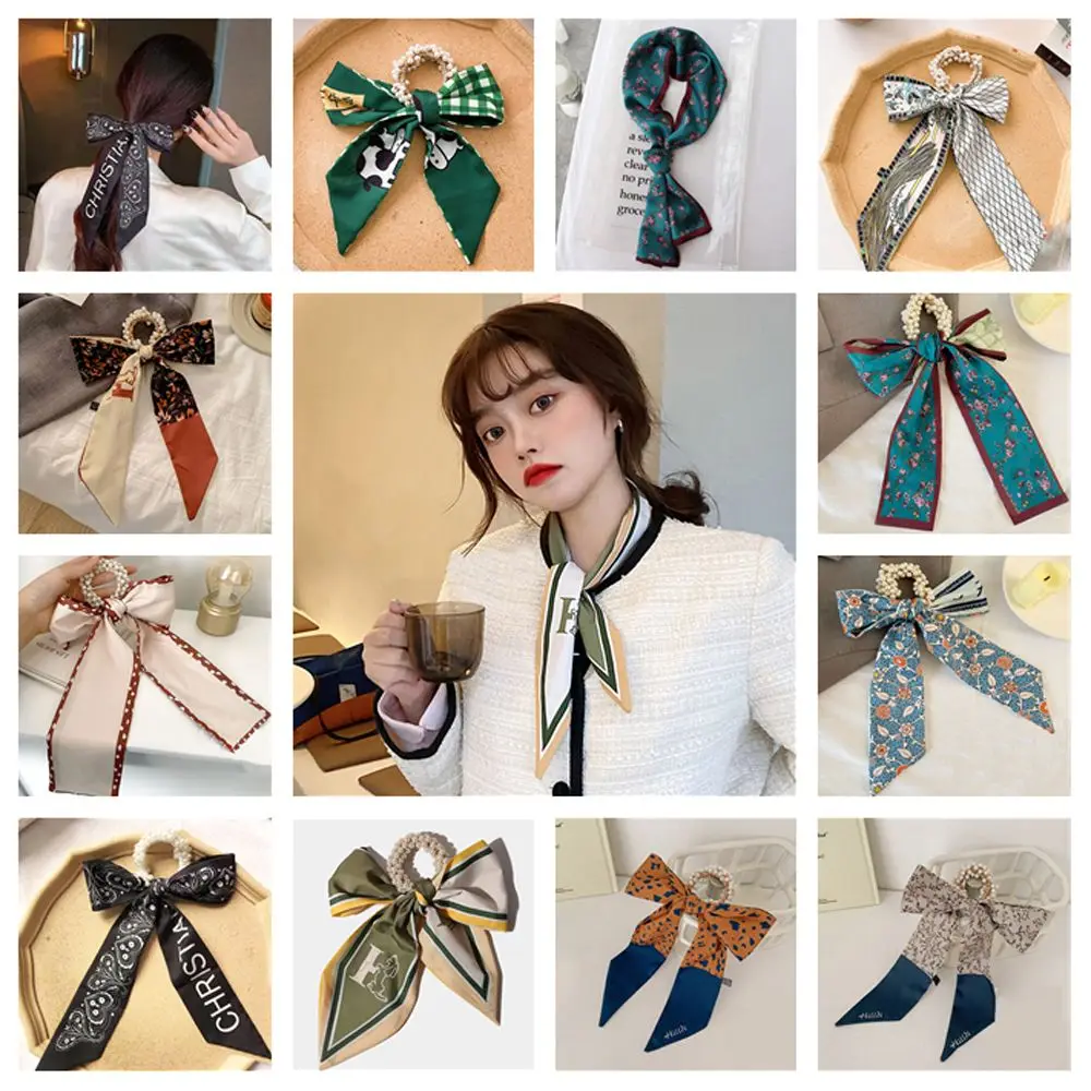 Hairband Scarf Elegant Bowknot Streamer Hair Rope Multi-use Scarf to Tie Hair Headdress Ribbon Headband Long Hair Ribbon
Hairband Scarf Elegant Bowknot Streamer Hair Rope Multi-use Scarf to Tie Hair Headdress Ribbon Headband Long Hair Ribbon