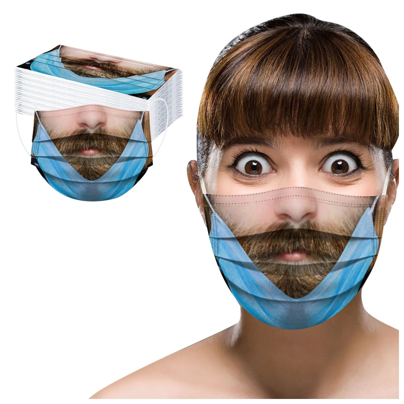 50PCS Adult mascarillas Dustproof Protective Cartoon Printing Disposable Face Mask Health Care 3 Ply Earloop Anti-PM2.5 Masks
50PCS Adult mascarillas Dustproof Protective Cartoon Printing Disposable Face Mask Health Care 3 Ply Earloop Anti-PM2.5 Masks