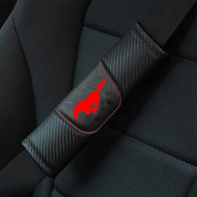 Car seat belt shoulder pad cover protective cover car interior Mustang standard seat belt shoulder pad decorative shape
Car seat belt shoulder pad cover protective cover car interior Mustang standard seat belt shoulder pad decorative shape