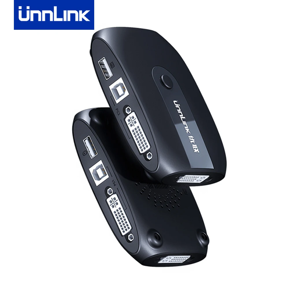 Unnlink 2X1 DVI KVM Switch 1080P 60Hz DVI Switcher 2 Computer Laptop Sharing 1 Monitor 4 USB 2.0 for Mouse Keyboard Printer
Unnlink 2X1 DVI KVM Switch 1080P 60Hz DVI Switcher 2 Computer Laptop Sharing 1 Monitor 4 USB 2.0 for Mouse Keyboard Printer