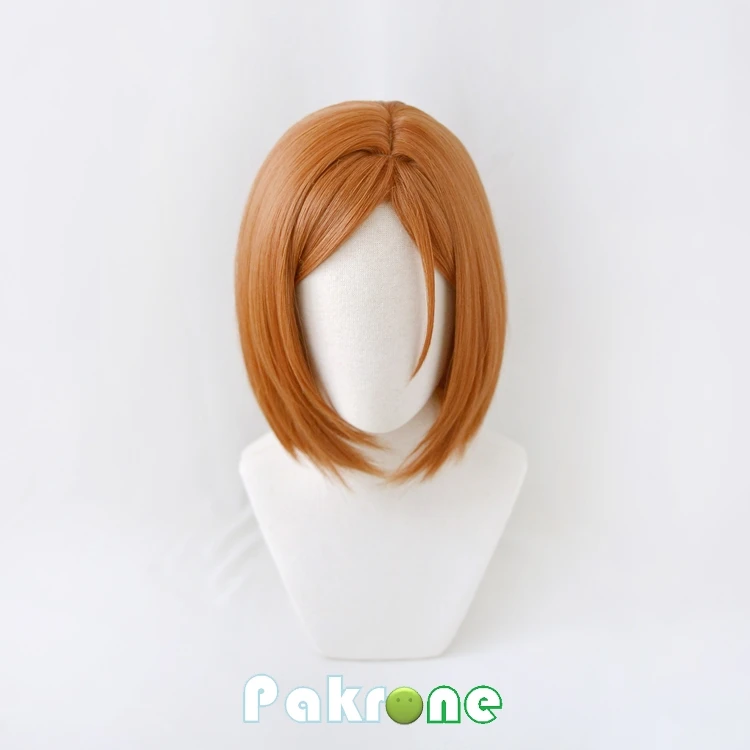 Jujutsu Kaisen Kugisaki Nobara Cosplay Wig Orange Brown Short Heat Resistant Synthetic Hair
Jujutsu Kaisen Kugisaki Nobara Cosplay Wig Orange Brown Short Heat Resistant Synthetic Hair