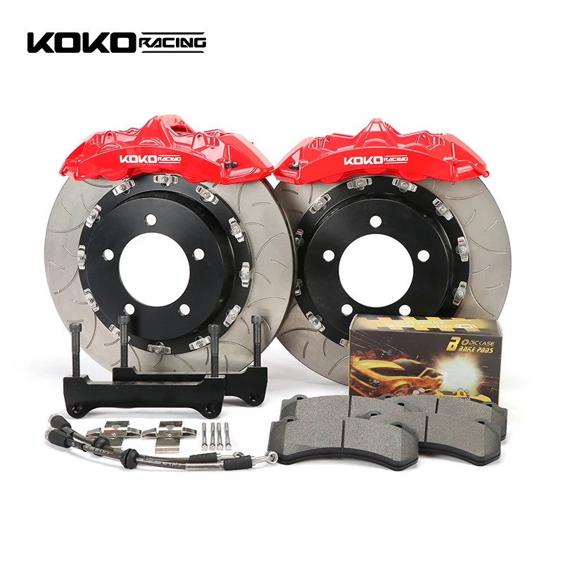 Red color GT6 6 pot brake caliper 380*34mm drilled for Ford ranger front wheel 20"
Red color GT6 6 pot brake caliper 380*34mm drilled for Ford ranger front wheel 20"