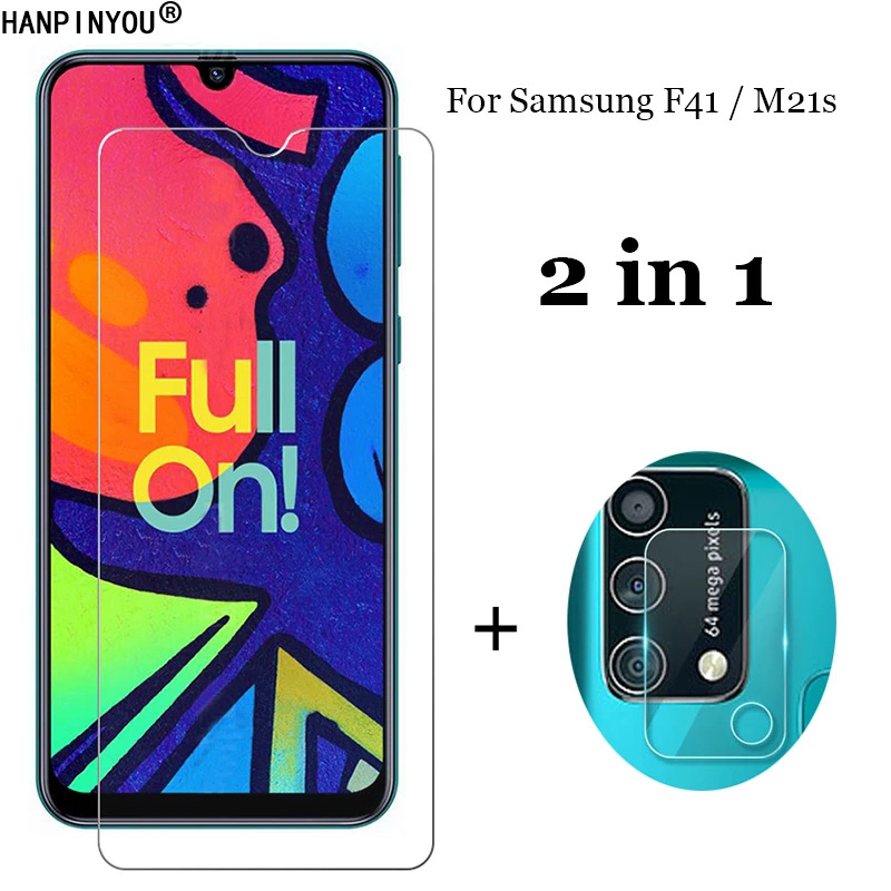 2-in-1 For Samsung Galaxy F41 / M21s Back Soft Fiber Camera Lens Protection Film + Front 9H 2.5D Tempered Glass Screen Protector
2-in-1 For Samsung Galaxy F41 / M21s Back Soft Fiber Camera Lens Protection Film + Front 9H 2.5D Tempered Glass Screen Protector