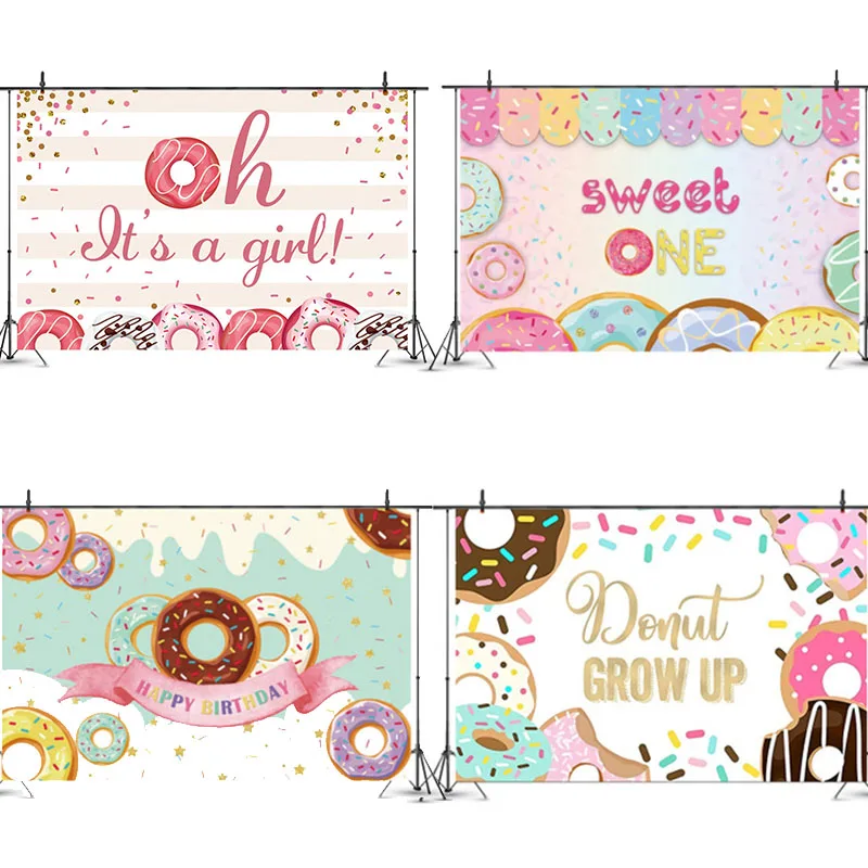 Donut Themed Birthday Party Decoration background Baby shower It Is A Boy Sweet Party Customize Kids Photo Stuido Decoration
Donut Themed Birthday Party Decoration background Baby shower It Is A Boy Sweet Party Customize Kids Photo Stuido Decoration