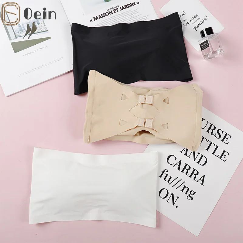 Oein Chest Wraps Tube Tops Plus Size Women Fashion Seamless Strapless Soft Anti Expose High Elastic Mesh Wrapped Invisible Strap
Oein Chest Wraps Tube Tops Plus Size Women Fashion Seamless Strapless Soft Anti Expose High Elastic Mesh Wrapped Invisible Strap