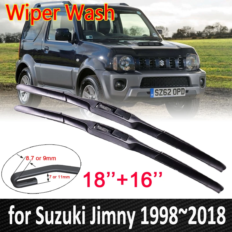 Car Wiper Blades for Suzuki Jimny 1998~2018 Front Windscreen Wipers Car Accessories 1999 2000 2001 2007 2010 2011 2012 2017 2018
Car Wiper Blades for Suzuki Jimny 1998~2018 Front Windscreen Wipers Car Accessories 1999 2000 2001 2007 2010 2011 2012 2017 2018
