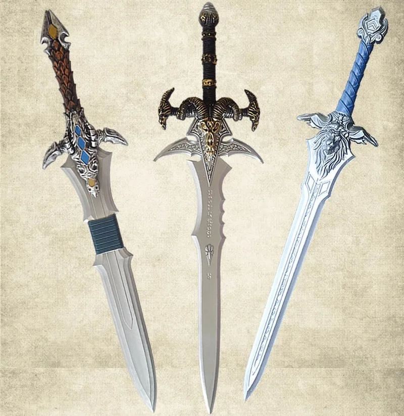 World of Warcraft Frostmourne из ПУ меч оружие игрушка Косплэй имитация меча красивой Модель PU