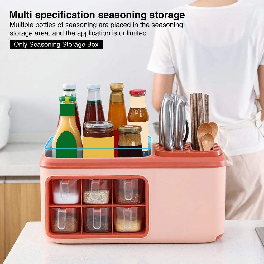 Shelf Countertop Organizer Tableware Multifunctional Drain Base Container Seasoning Storage Rack Free Standing Home Kitchen 
Shelf Countertop Organizer Tableware Multifunctional Drain Base Container Seasoning Storage Rack Free Standing Home Kitchen