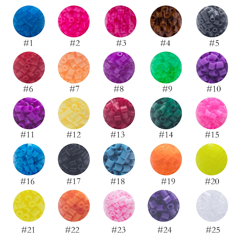 Бусины Hama 30 г/пакет 5 мм 36 цветов бусины Perler пазл развивающая игрушка плавкого