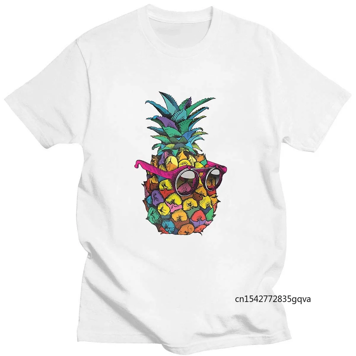 2021 Neutral Summer Fashion Pineapple Pattern Printed T-Shirt O-Neck Short-Sleeved Fashionable Daily Top
2021 Neutral Summer Fashion Pineapple Pattern Printed T-Shirt O-Neck Short-Sleeved Fashionable Daily Top