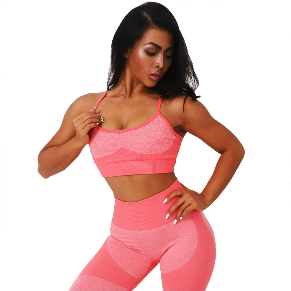 Sports Bra High Stretch Breathable Top Fitness Women Padded For Running Yoga Gym Seamless Crop Bra Gradient Sport Bra
Sports Bra High Stretch Breathable Top Fitness Women Padded For Running Yoga Gym Seamless Crop Bra Gradient Sport Bra