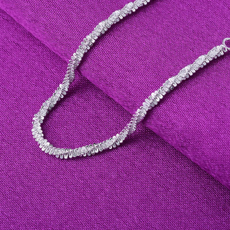 Retro Popular Silver Anklet Clothing Silver Jewelry Simple Hemp Rope Bling Ankle Chain Bracelet for Women Jewelry Wholesale Bulk
Retro Popular Silver Anklet Clothing Silver Jewelry Simple Hemp Rope Bling Ankle Chain Bracelet for Women Jewelry Wholesale Bulk