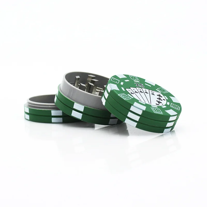 10pcs Cigarette Gadget Herb Cutter Poker Chip Style Tobacco Grinder Smoking Pipe Accessories 3-layer Spice Weed Cutter
10pcs Cigarette Gadget Herb Cutter Poker Chip Style Tobacco Grinder Smoking Pipe Accessories 3-layer Spice Weed Cutter