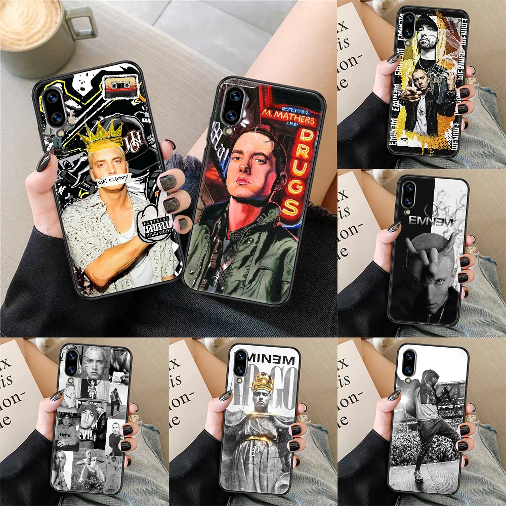 Чехол для телефона Eminem из США Huawei Honor 6A 7A 7C 8A 8X 8 9 9X 10 10i 20 Lite Pro черный 3D