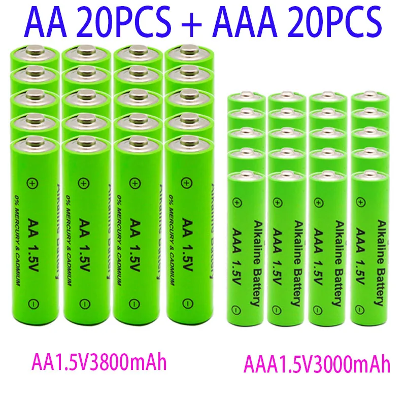 1.5V 3800MAh And 3000MAhAA/AAA Rechargeable Alkaline Batteries, Electronic Equipment For Flashlight MP3 Backup Battery
1.5V 3800MAh And 3000MAhAA/AAA Rechargeable Alkaline Batteries, Electronic Equipment For Flashlight MP3 Backup Battery