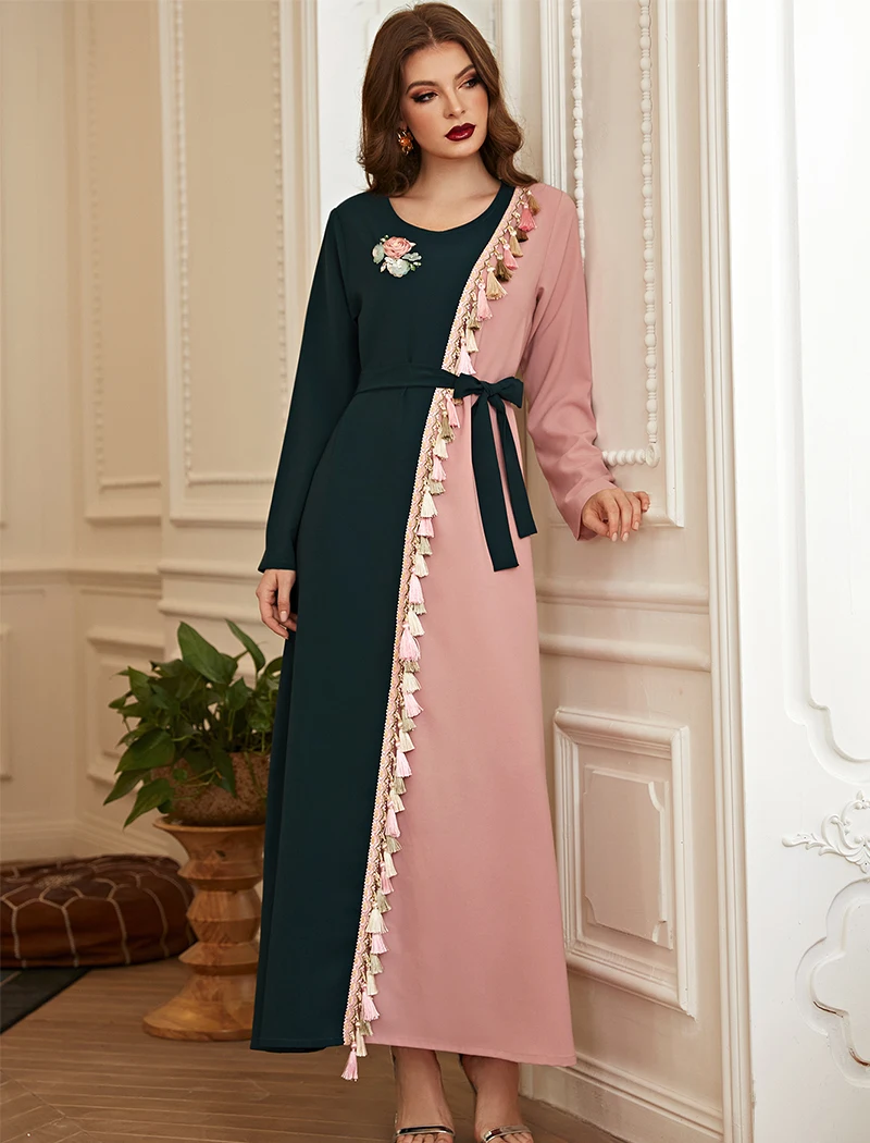 Muslim Caftan Dress Ramadan Eid Abaya Dubai Saudi Arabia Turkey Islam Clothing Abayas Dresses for Women Kaftan Robe Longue Femme
Muslim Caftan Dress Ramadan Eid Abaya Dubai Saudi Arabia Turkey Islam Clothing Abayas Dresses for Women Kaftan Robe Longue Femme