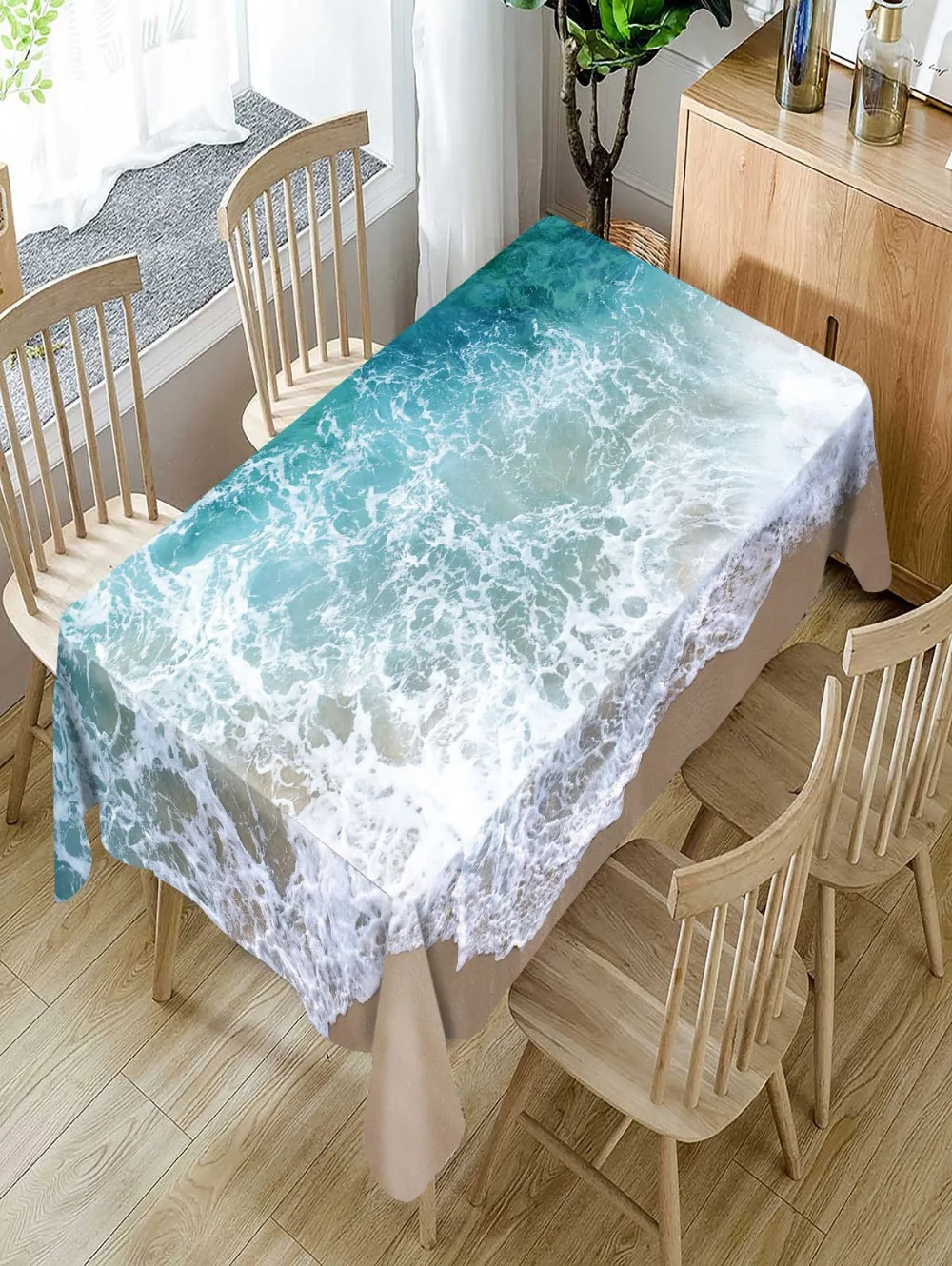 3D Natural Scenery of Sea Beach Tablecloth Starfish Pattern Comfortable Waterproof Table Cloth Cover for Home
3D Natural Scenery of Sea Beach Tablecloth Starfish Pattern Comfortable Waterproof Table Cloth Cover for Home