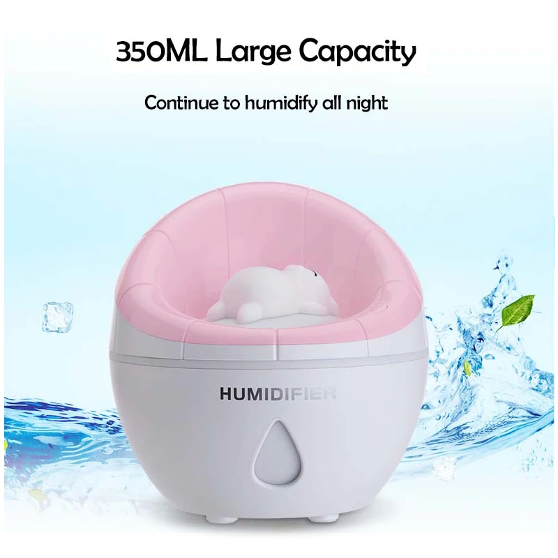 3 in 1 air humidifier aroma diffuser usb ultrasonic portable humidifier aromatherapy diffuser colorful lights usb fan 350ML
3 in 1 air humidifier aroma diffuser usb ultrasonic portable humidifier aromatherapy diffuser colorful lights usb fan 350ML