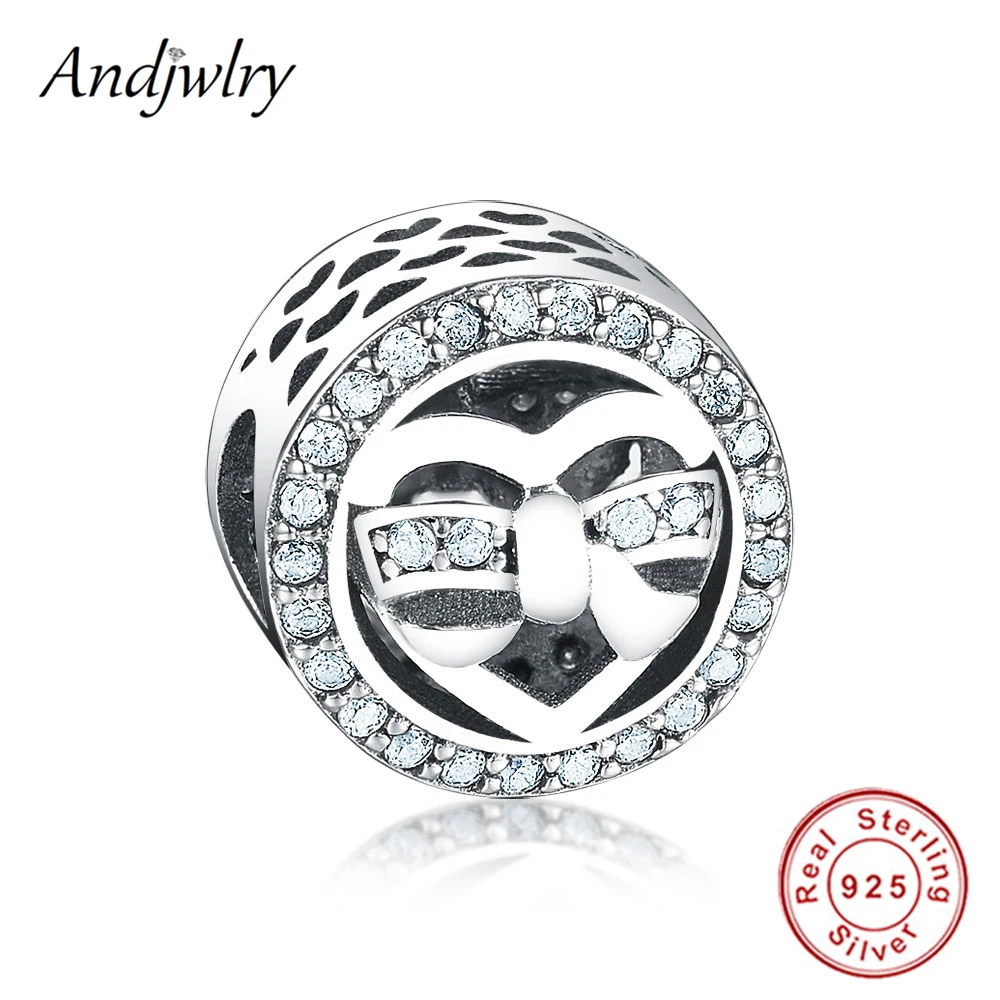 Fit Pandora Charms Bracelets Silver 925 Original Beads Heart Bow Clear Zircon Beads for DIY Jewelry Making Women Berloque
Fit Pandora Charms Bracelets Silver 925 Original Beads Heart Bow Clear Zircon Beads for DIY Jewelry Making Women Berloque