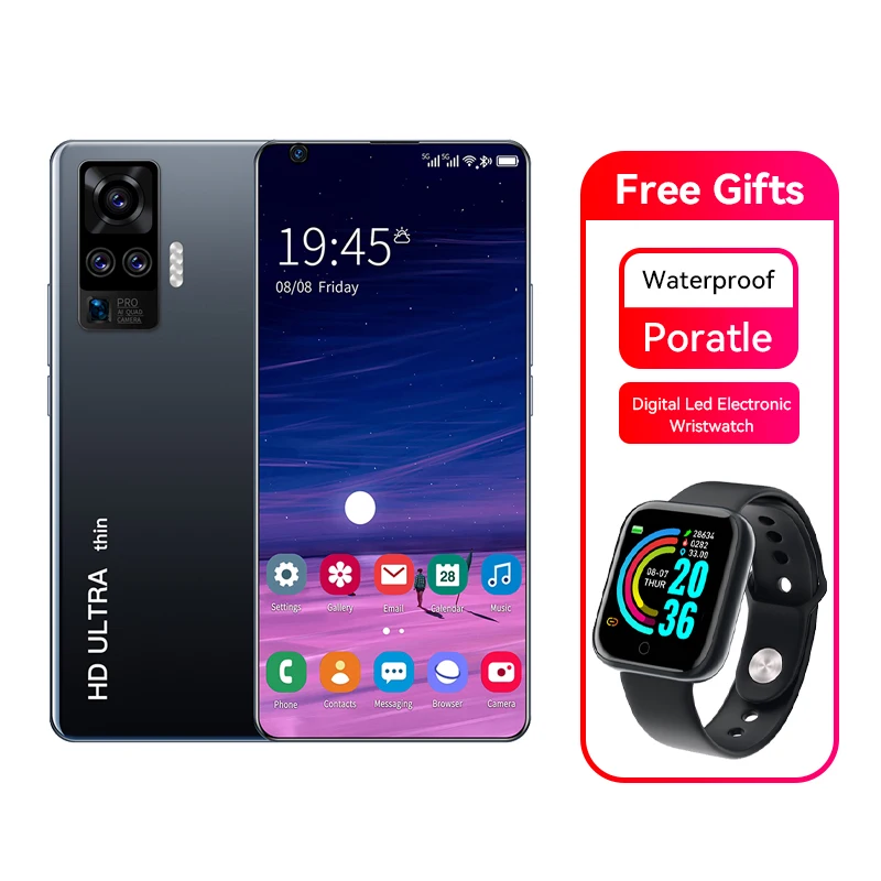 X60 Pro Global Version Smartphone 7.1inch MTK6799 10-Core Android Smartphones Cellphones 5600mAh Large Capacity Mobile Phone
X60 Pro Global Version Smartphone 7.1inch MTK6799 10-Core Android Smartphones Cellphones 5600mAh Large Capacity Mobile Phone