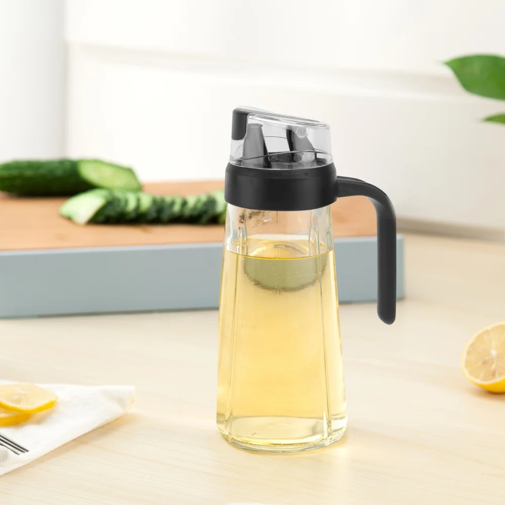 1Pc Vinegar Oil Bottle Glass Oil Pot Container Kitchen Supplies (Transparent)
1Pc Vinegar Oil Bottle Glass Oil Pot Container Kitchen Supplies (Transparent)