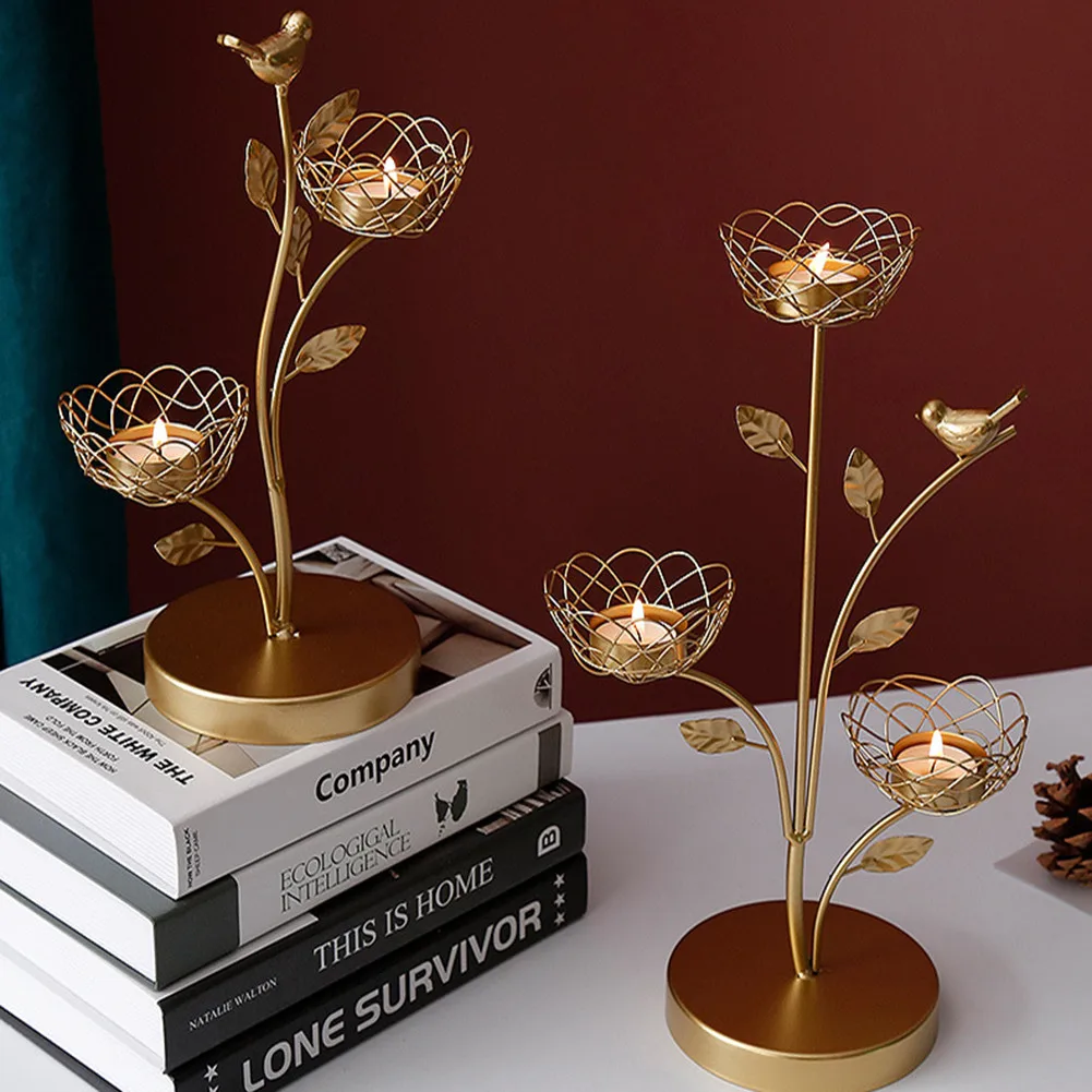 2022 New Iron Candle Holder Bird Leaf Candle Lanterns Candlestick Home Decoration Wedding Party Ornament Candle Holders
2022 New Iron Candle Holder Bird Leaf Candle Lanterns Candlestick Home Decoration Wedding Party Ornament Candle Holders