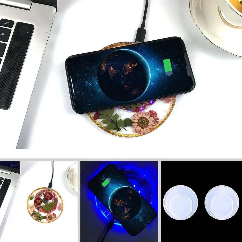 Innovative Charging Pad Mold Recyclable High Temperature Endurance DIY Wireless Charger Mould Easy To Demould Non-stick Moldin
Innovative Charging Pad Mold Recyclable High Temperature Endurance DIY Wireless Charger Mould Easy To Demould Non-stick Moldin