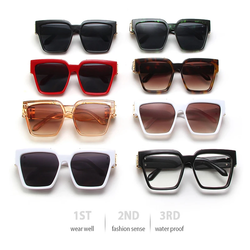 New Personalized Sunglasses For Men, Square Millionaire Sunglasses, 2021 Vintage Glasses For Hip Hop Fashion Leopard Print Gafas
New Personalized Sunglasses For Men, Square Millionaire Sunglasses, 2021 Vintage Glasses For Hip Hop Fashion Leopard Print Gafas