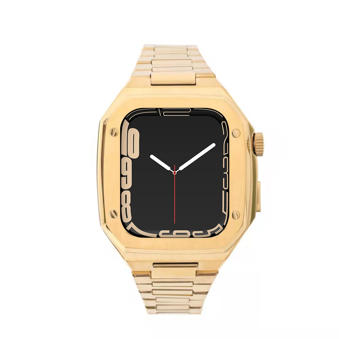 45mm 42mm Stainless Steel Watch Strap for Apple Watch Series 7 Case 40mm 44mm Rubber Band for iWatch 7 Series 6 SE Modification
45mm 42mm Stainless Steel Watch Strap for Apple Watch Series 7 Case 40mm 44mm Rubber Band for iWatch 7 Series 6 SE Modification