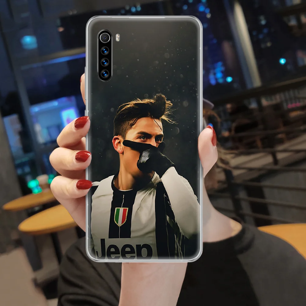 Paulo Dybala football soccer Phone Case cover For XIAOMI Redmi Note 3 4 4X 5 6 7 8 9 Pro T S max transparent coque 3D waterproof
Paulo Dybala football soccer Phone Case cover For XIAOMI Redmi Note 3 4 4X 5 6 7 8 9 Pro T S max transparent coque 3D waterproof