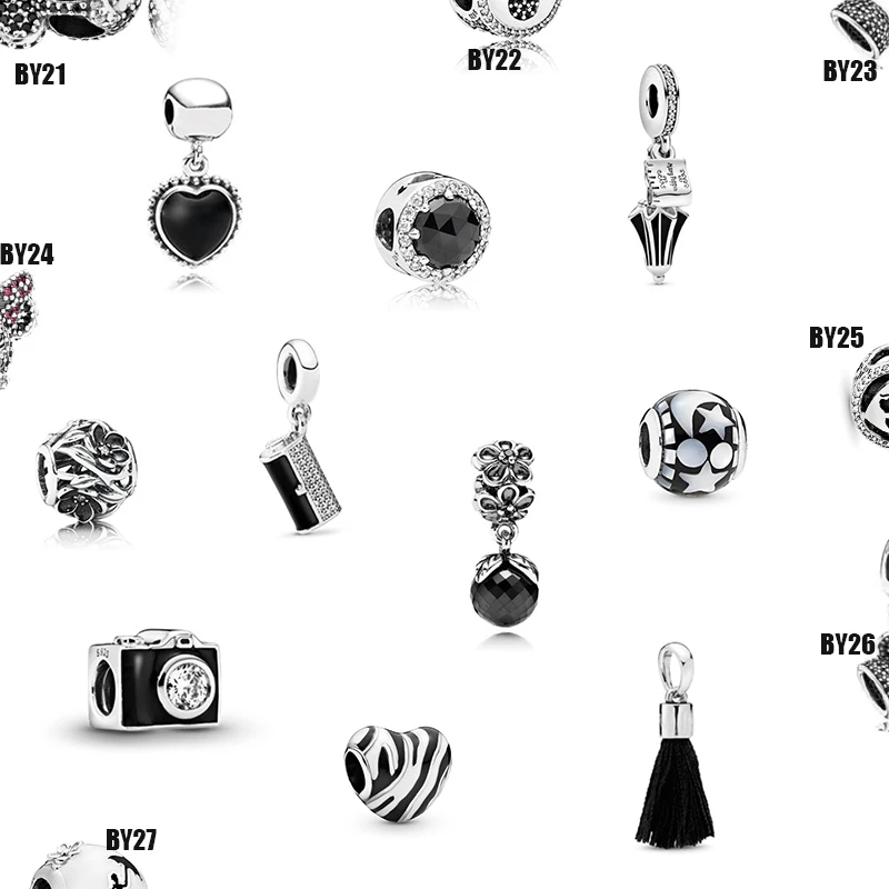 100% Real 925 Sterling Silver Camera Charm Black Heart Pendants Flower Bead Fits Original Bracelets Bangles Jewelry DIY Making
100% Real 925 Sterling Silver Camera Charm Black Heart Pendants Flower Bead Fits Original Bracelets Bangles Jewelry DIY Making