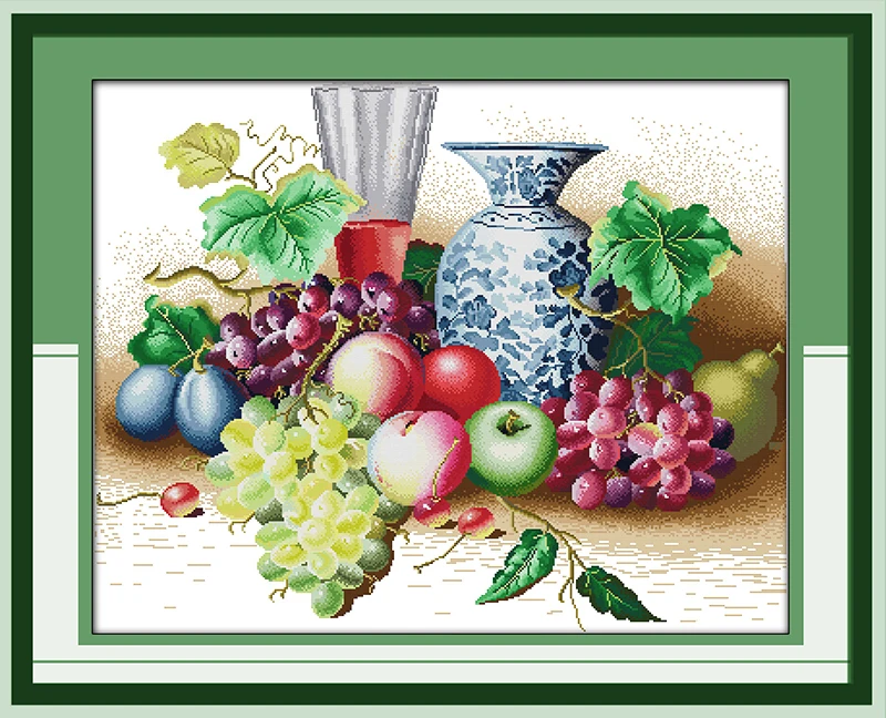 Fruity Fragrance,counted printed on fabric DMC 14CT 11CT Cross Stitch kits,embroidery needlework Sets, Home Decor
Fruity Fragrance,counted printed on fabric DMC 14CT 11CT Cross Stitch kits,embroidery needlework Sets, Home Decor