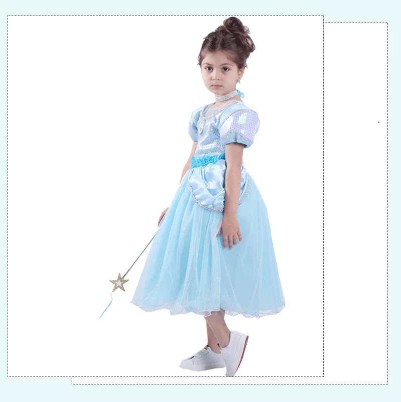 Girls Cinderella dresses multi-layered princess outfit make-up party children prom dressed in Cinderella suits
Girls Cinderella dresses multi-layered princess outfit make-up party children prom dressed in Cinderella suits