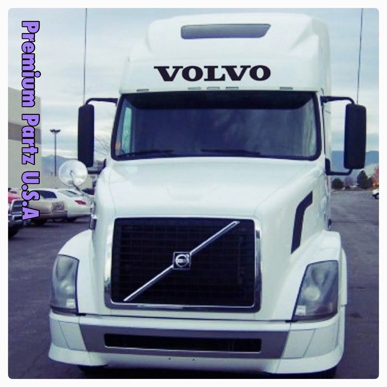 Для 1930-2017 OEM Volvo Cab Banner Decal Body New 1PC 36 "Semi Truck 12 цветов USA | Автомобили и мотоциклы