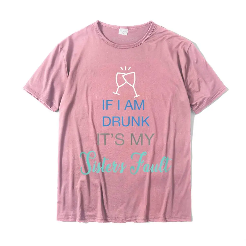 Женская футболка для напитков если я пьян это вина моей сестры забавная
