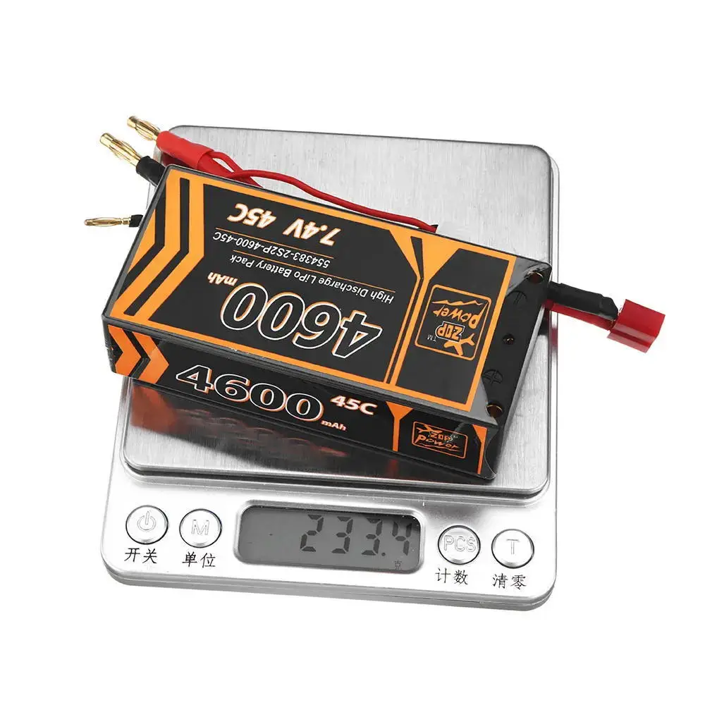 13 years ZOP model aircraft battery manufacturer 4600mAh2S7.4V45c hard-shell car battery RC short car battery)
13 years ZOP model aircraft battery manufacturer 4600mAh2S7.4V45c hard-shell car battery RC short car battery)