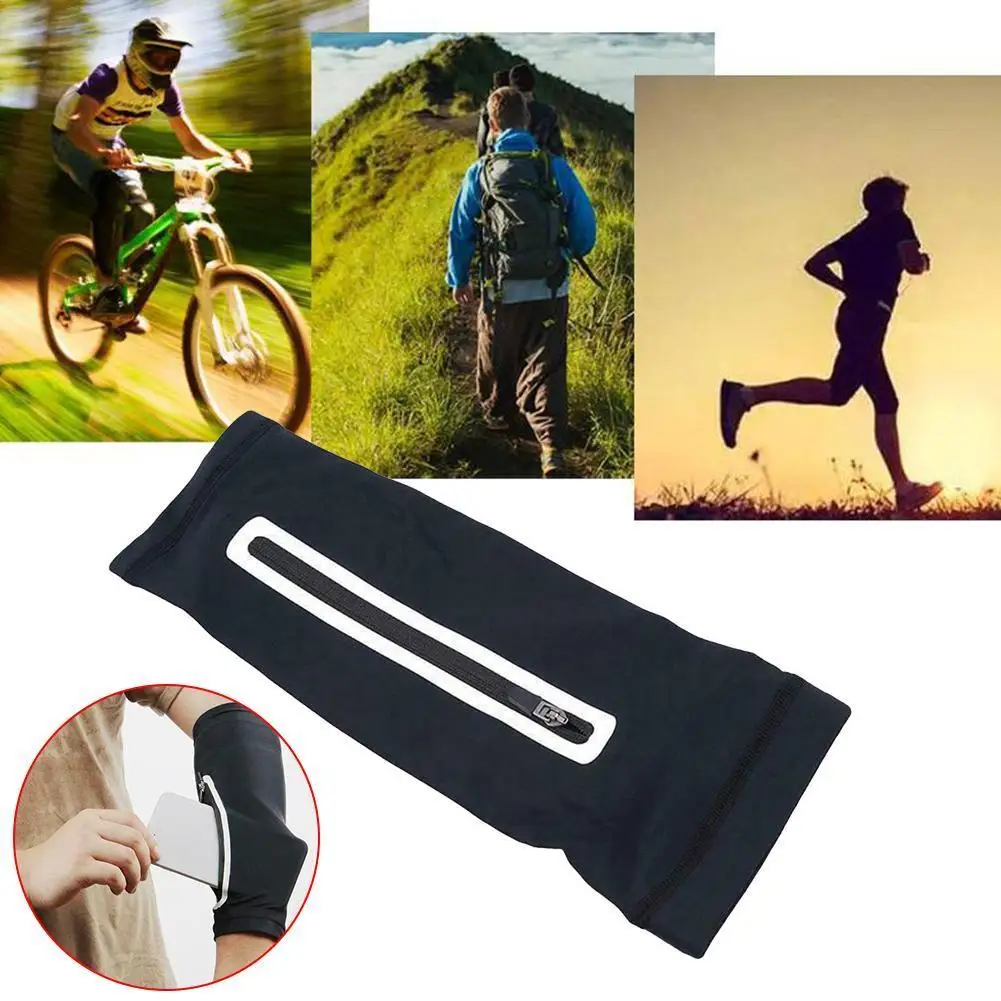 Sports Sunscreen Ice Sleeves Seamless Zipper Mobile Phone Storage Bag Running Riding Mobile Phone Arm Cover 
Sports Sunscreen Ice Sleeves Seamless Zipper Mobile Phone Storage Bag Running Riding Mobile Phone Arm Cover