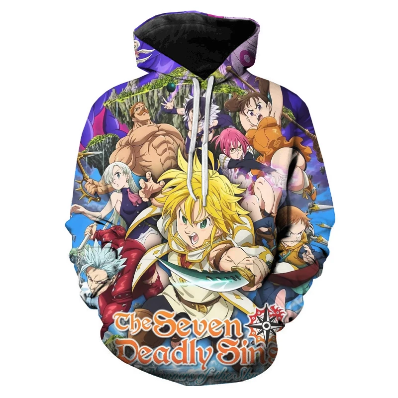 Meliodas Hoodies Men/Women Streetwear Harajuku Printed Nanatsu No Taizai Coolest The Seven Deadly Sins Hoodies Kids Tops 2XS-5XL
Meliodas Hoodies Men/Women Streetwear Harajuku Printed Nanatsu No Taizai Coolest The Seven Deadly Sins Hoodies Kids Tops 2XS-5XL