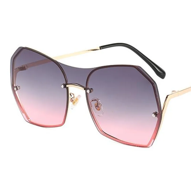 Fashion Women Siamese Sunglasses Irregular Sun Glasses Oversize Lens Goggles Anti-UV Spectacles Gradient Eyeglasses Ornamental
Fashion Women Siamese Sunglasses Irregular Sun Glasses Oversize Lens Goggles Anti-UV Spectacles Gradient Eyeglasses Ornamental