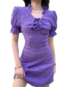 2021 Autumn New Women's Solid Elegant Casual Fashion Sexy Lace-Up Short-Sleeve Slim Dress Office Ladies Party Streetwear Dress
2021 Autumn New Women's Solid Elegant Casual Fashion Sexy Lace-Up Short-Sleeve Slim Dress Office Ladies Party Streetwear Dress