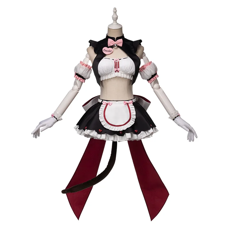 Anime! NEKOPARA Cats Paradise Chocolat Maid Dress Sexy Lovely Uniform Cosplay Costume Halloween For Women 2020 NEW Free Shipping
Anime! NEKOPARA Cats Paradise Chocolat Maid Dress Sexy Lovely Uniform Cosplay Costume Halloween For Women 2020 NEW Free Shipping