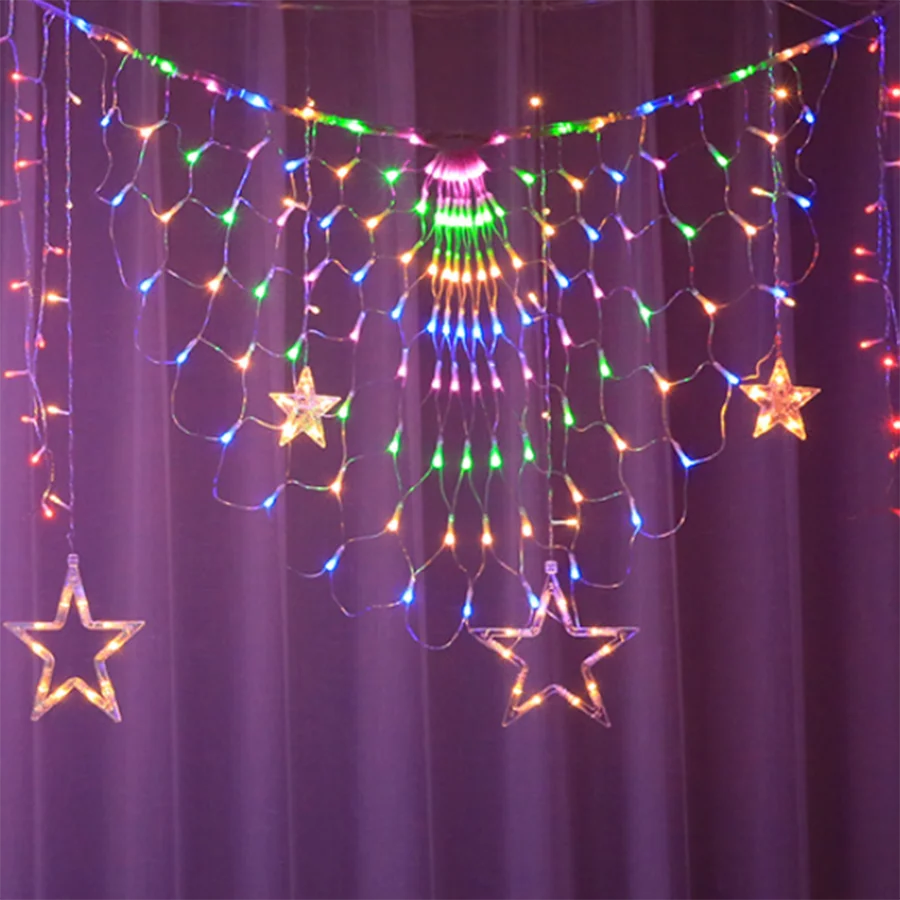 Уличная Рождественская гирлянда-занавеска в виде сосулек, 3 м, 4 светодиода
Уличная Рождественская гирлянда-занавеска в виде сосулек, 3 м, 4 светодиода