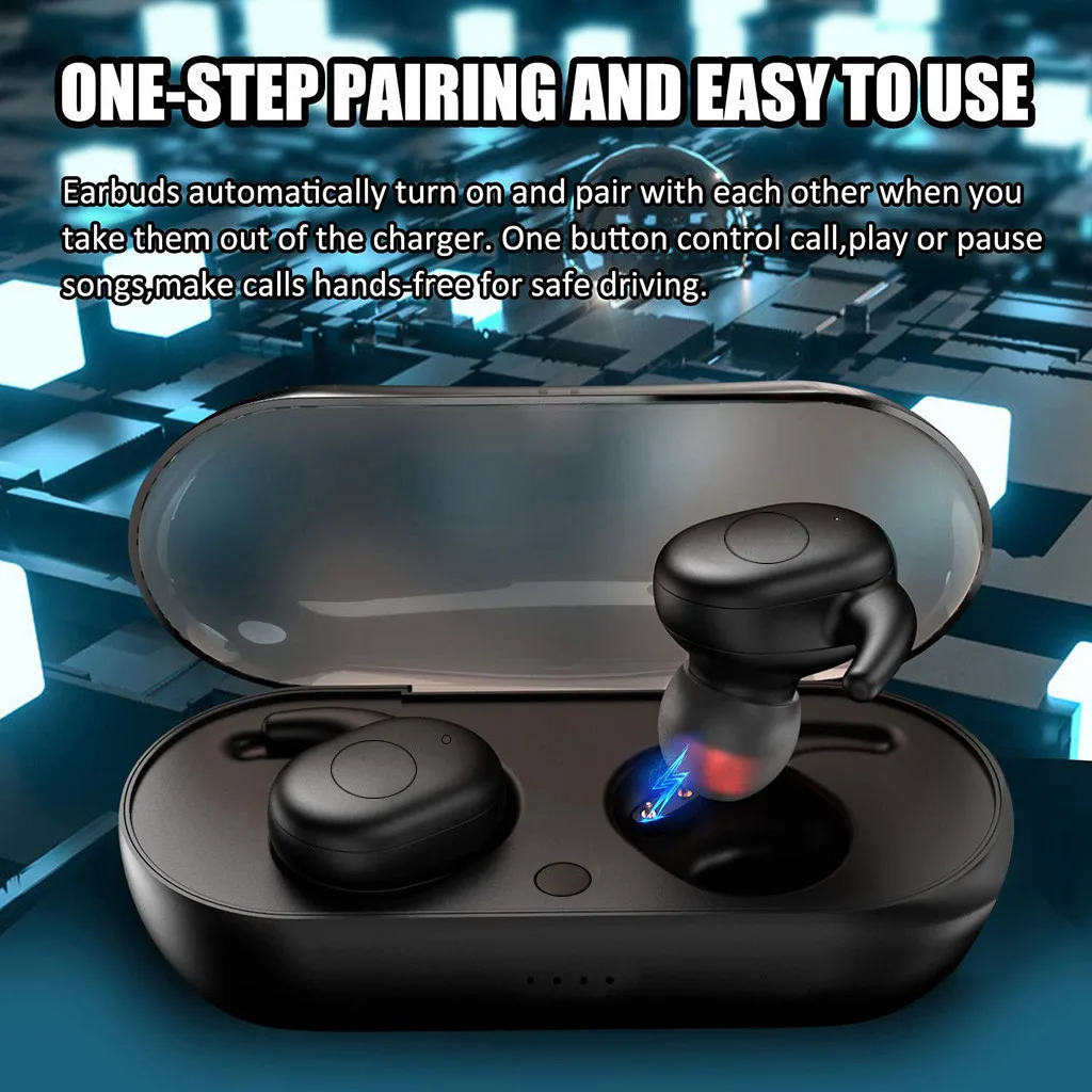 Binmer Bluetooth TWS 5 0 беспроводные наушники HiFi стерео гарнитура зарядная коробка Headset-L927