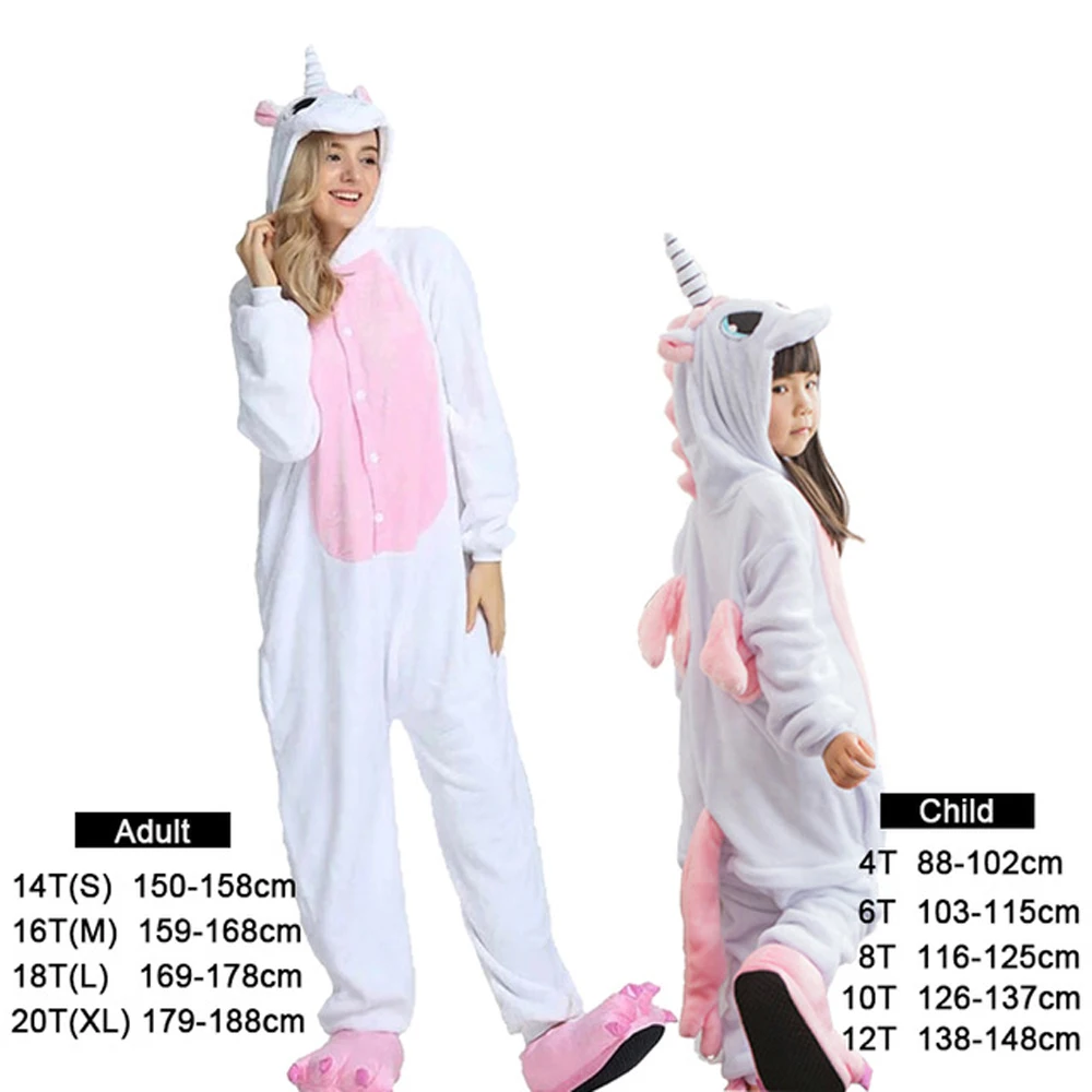 Женские комплекты одежды Kigurumi белая женская одежда милые женские пижамы мужские