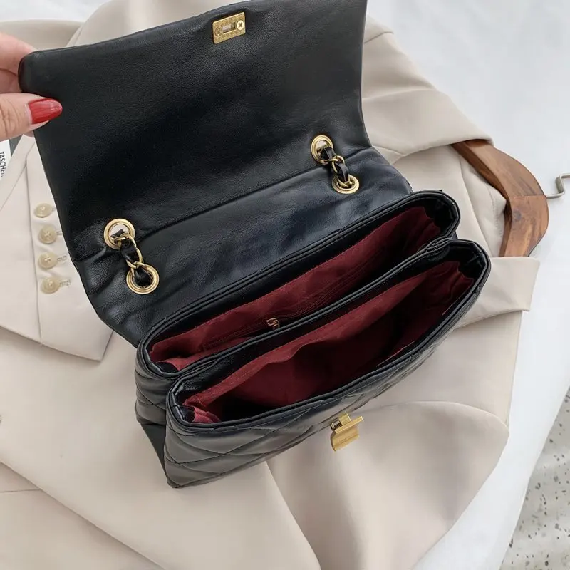 New Crossbody Women's Bag Luxury Designer Soft Leather Shoulder Bag Female Black Vintage Hand Bags Ladies Bolsa Femininas
New Crossbody Women's Bag Luxury Designer Soft Leather Shoulder Bag Female Black Vintage Hand Bags Ladies Bolsa Femininas