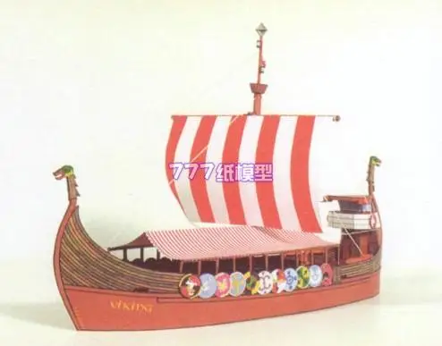 Viking Pirate Ship Paper Model Sailboat Model Super Exquisite DIY Handmade 3D Paper Model Children Adult Educational Toys
Viking Pirate Ship Paper Model Sailboat Model Super Exquisite DIY Handmade 3D Paper Model Children Adult Educational Toys
