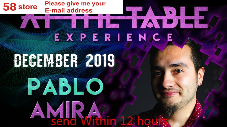 At The Table Live Lecture Pablo Amira December 4th 2019
At The Table Live Lecture Pablo Amira December 4th 2019