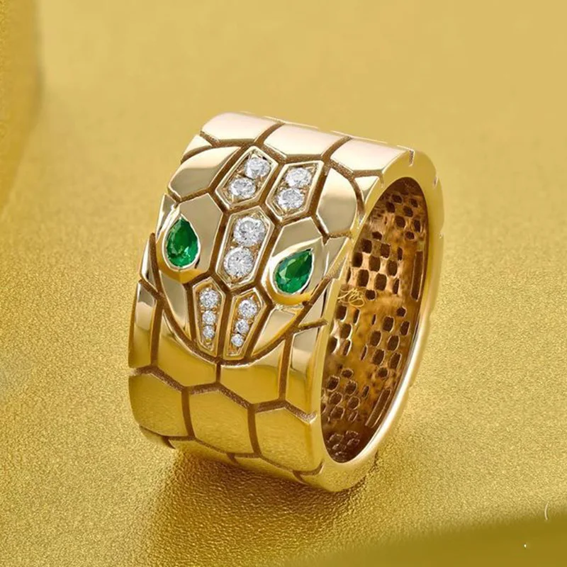 Fashion Personality Gold Plated Monster Ring Men and Women Cute Cool Ring Hip Hop Stainless Steel Ring Jewelry Birthday Gift
Fashion Personality Gold Plated Monster Ring Men and Women Cute Cool Ring Hip Hop Stainless Steel Ring Jewelry Birthday Gift